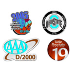 Silk Screen Lapel Pins